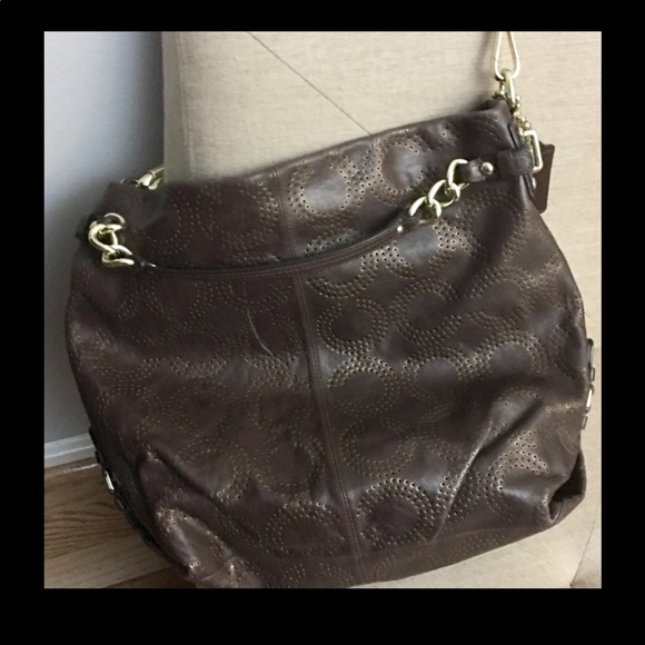 🎯COACH  Madison laser-cut OP art bag - Picture 2 of 6